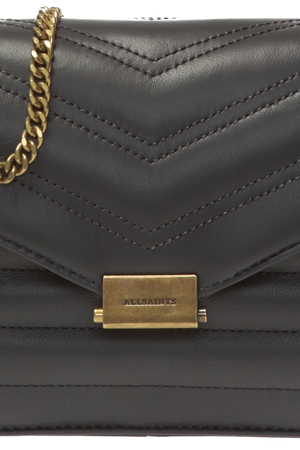 Allsaints justine discount quilted leather crossbody